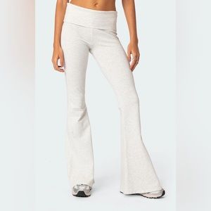 Naomi Flare Leggings Light Grey